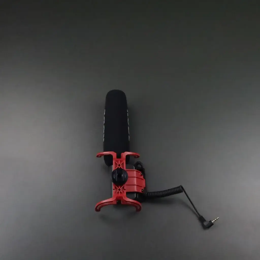 Microfone para câmara fotográfica (externo)