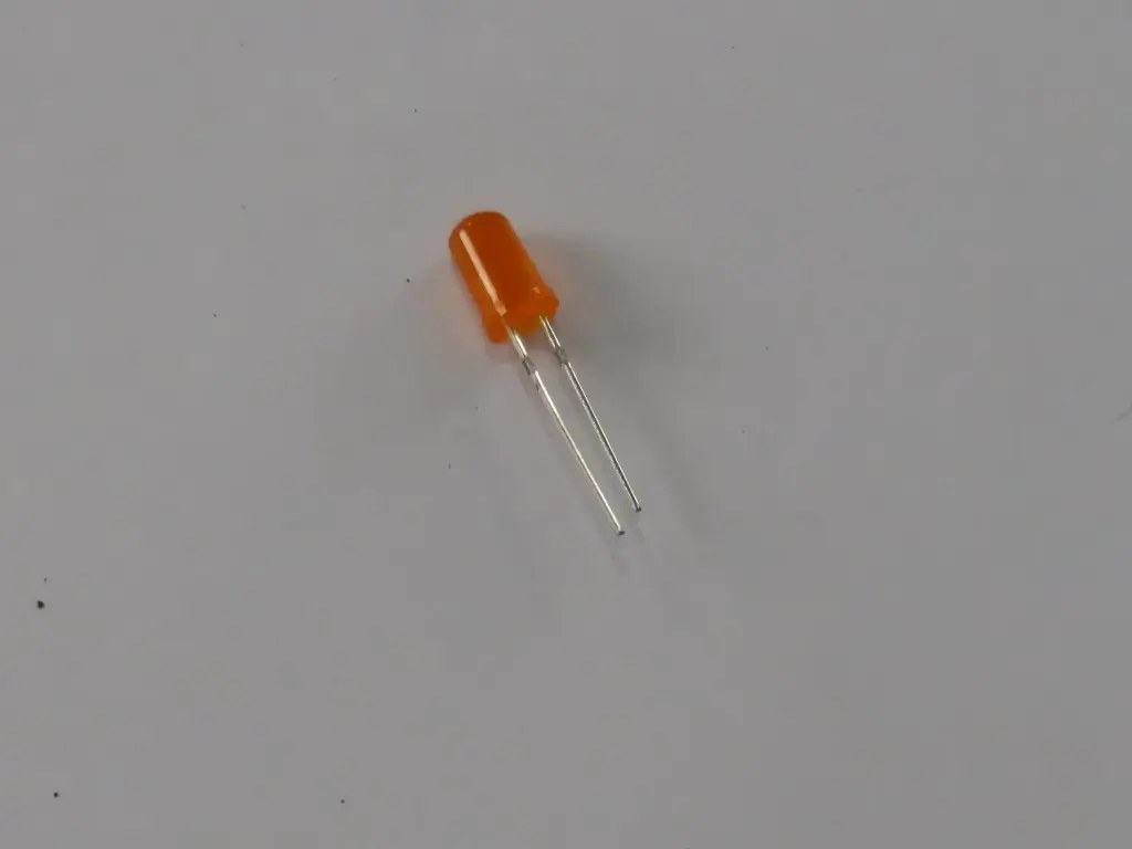 LED laranja de 5mm