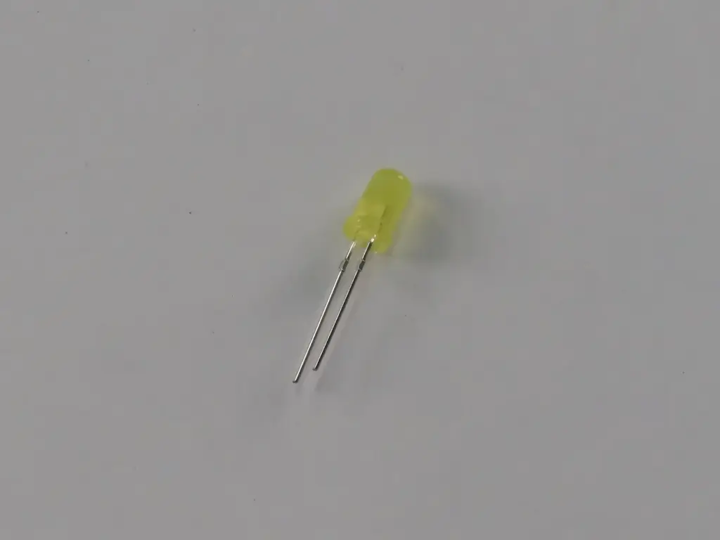 LED amarelo de 5mm