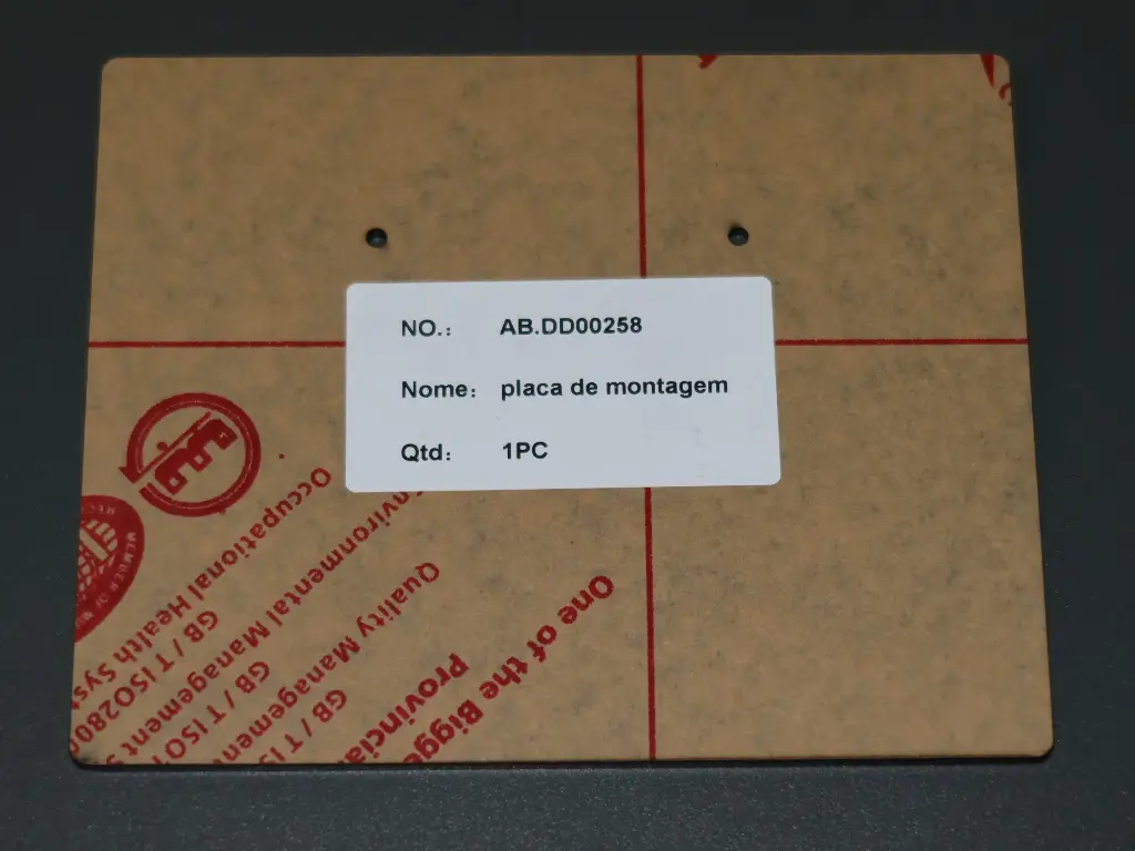 Placa de montagem