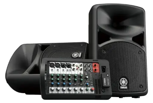 [AM.FT33_1] Mesa de mistura de áudio com 2 colunas